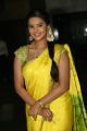 Actress Manasa Lemon Yellow Saree Photos