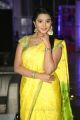 Actress Manasa Himavarsha in Yellow Saree Photos