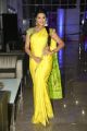 Actress Manasa Lemon Yellow Saree Photos