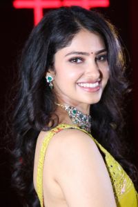 Actress Manasa Varanasi Images @ Devaki Nandana Vasudeva Movie Trailer Launch