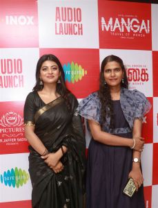 Kayal Anandhi @ Mangai Movie Audio Launch Stills