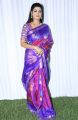 Actress Mani Chandana in Silk Saree Photos