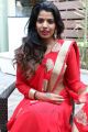 Model Manisha Pillai in Red Saree Photos