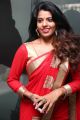 Manisha Pillai Hot in Red Saree Photos