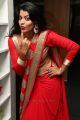 Manisha Pillai Hot Photos in Red Saree