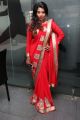 Model Manisha Pillai in Red Saree Photos