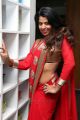 Manisha Pillai Hot Photos in Red Saree