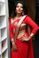 Manisha Pillai Hot Photos in Red Saree