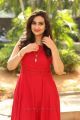 Telugu Anchor Manjusha Photos in Red Frock Dress
