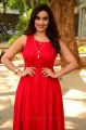 Telugu Anchor Manjusha Photos in Red Frock Dress