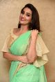 Actress Manjusha New Saree Stills @ Suvarna Sundari Trailer Launch