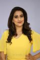 Telugu TV Anchor Manjusha Pics in Yellow Frock