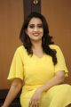 Anchor Manjusha Cute Pics in Yellow Frock