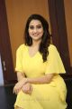 Telugu Anchor Manjusha Pics in Yellow Frock