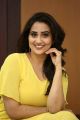 Anchor Manjusha Cute Pics in Yellow Frock