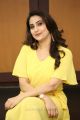 Telugu Anchor Manjusha Pics in Yellow Frock