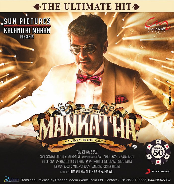 Ajith Mankatha Movie Release Posters Mankatha Latest Posters | New