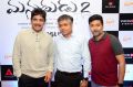 Akkineni Nagarjuna, Ajit Andhare, Rahul Ravindran @ Manmadhudu 2 Movie Trailer Launch Stills