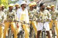 Actor Vimal, Robo Shankar in Mannar Vagera Movie Stills