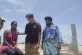 Kanja Karuppu, Jesse Fox Allen, Chandra Louisa in Mannar Valaikuda Tamil Movie Stills