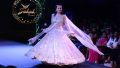 Mannara Chopra looks dreamy in ethnic wear as a showstopper for Ap Fashion Week 2018