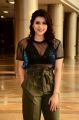 Actress Mannara Chopra in Hot Black Dress Pics @ Hi Life Exhibition