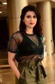 Actress Mannara Chopra in Hot Black Dress Pics @ Hi Life Exhibition