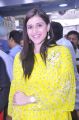 Telugu Actress Mannara Chopra Yellow Dress Pics @ Samsung S8 Smart Mobile Launch