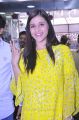 Actress Mannara Chopra in Yellow Dress Pics @ Samsung S8 Mobile Launch