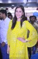 Actress Mannara Chopra in Yellow Dress Pics @ Samsung S8 Mobile Launch