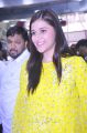 Actress Mannara Chopra in Yellow Dress Pics @ Samsung S8 Mobile Launch