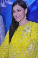 Actress Mannara Chopra in Yellow Dress Pics @ Samsung S8 Mobile Launch