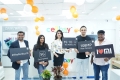 Xiaomi Mi 10i New Mobile Launch in Hyderabad by Mannara Chopra at Cellbay Store, Gachibowli