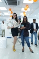 Actress Mannara Chopra launches Xiaomi Mi 10i Smartphone at Cellbay Gachibowli Store Photos