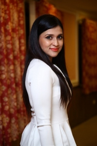 Actress Mannara Chopra Pics @ Santosham Suman TV Awards 2021 Curtain Raiser