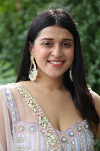 Actress Mannara Chopra New Stills @ Tiragabadara Saami Success Meet