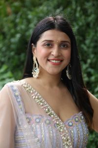 Actress Mannara Chopra New Stills @ Tiragabadara Saami Success Meet