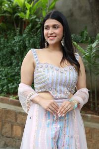 Actress Mannara Chopra New Stills @ Tiragabadara Saami Success Meet