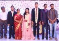Nandha @ Manobala Son Harish Priya Wedding Reception Stills