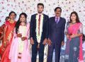 Ramya @ Manobala Son Harish Priya Wedding Reception Stills