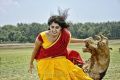 Actress Muktha Elsa George in Manthrikan Movie Stills