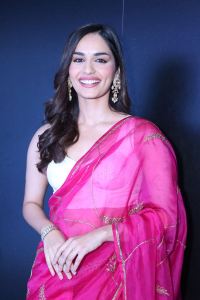 Actress Manushi Chhillar Pics @ Operation Valentine Trailer Launch