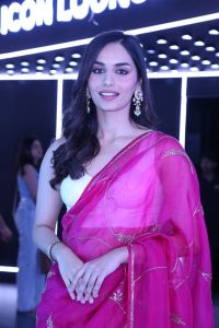 Operation Valentine Movie Heroine Manushi Chhillar Saree Pics