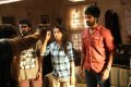 Daniel Annie Pope, Nikki Galrani, Aadhi in Maragatha Naanayam Movie Stills