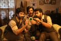 Aadhi, Ramdoss, Daniel Annie Pope in Maragathamani Movie Photos