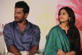 Vishal, Sri Divya @ Marudhu Movie Press Meet Photos