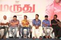 Velraj, Praveen KL, Muthaiah, Vishal, Soori, RK Suresh @ Marudhu Movie Press Meet Photos