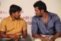 Muthaiah, Vishal @ Marudhu Movie Press Meet Photos