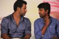 Vishal, Soori @ Marudhu Movie Press Meet Photos