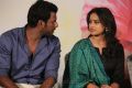 Vishal, Sri Divya @ Marudhu Movie Press Meet Photos